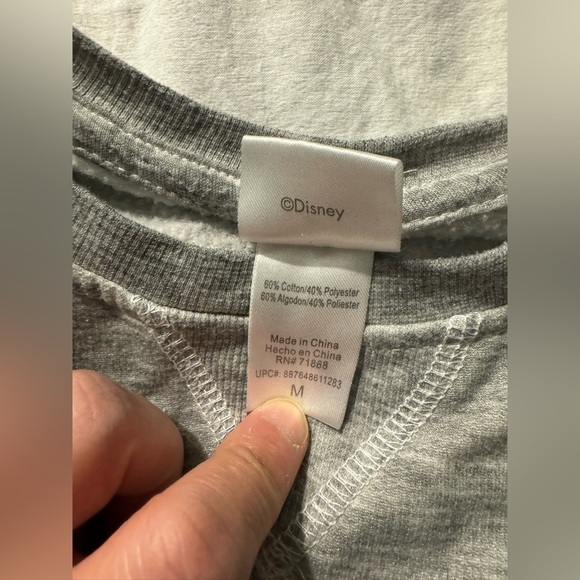 Disney Women’s Mickey Sweatshirt - Size M - Picture 5 of 6